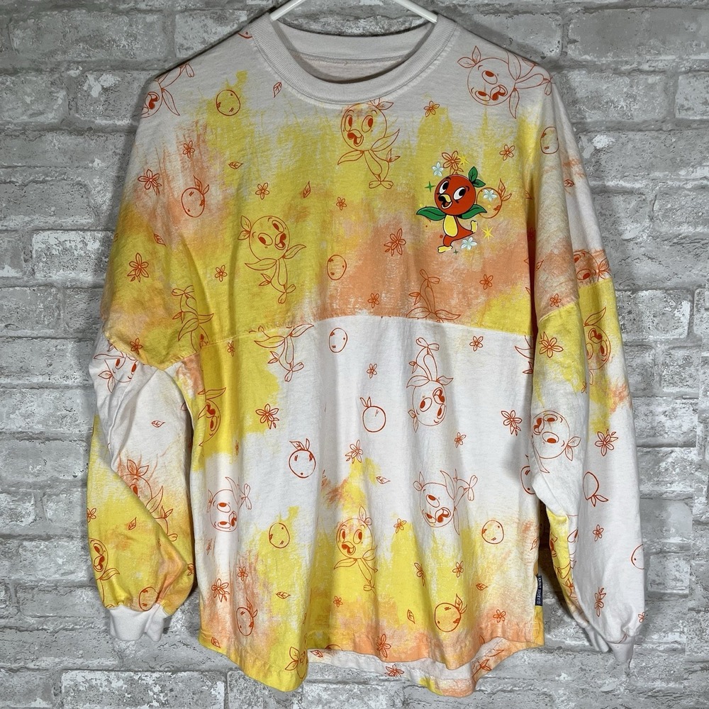 Disney Parks Spirit Jersey Hello Sunshine Orange Bird Shirt Adult Size Small